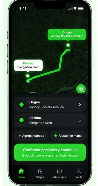 Modo Classic Green de EligeDrive